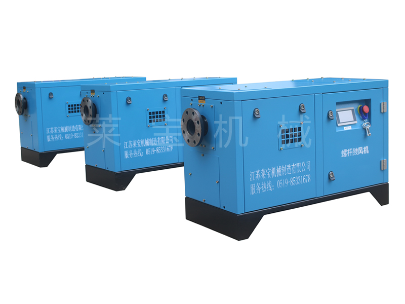 小型无油螺杆鼓风机